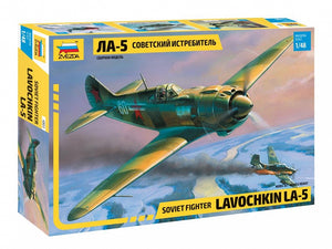 Zvezda - 1/48 LA-5 Soviet Fighter