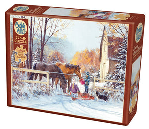 Cobble Hill - First Snow (275pcs) Easy Handling