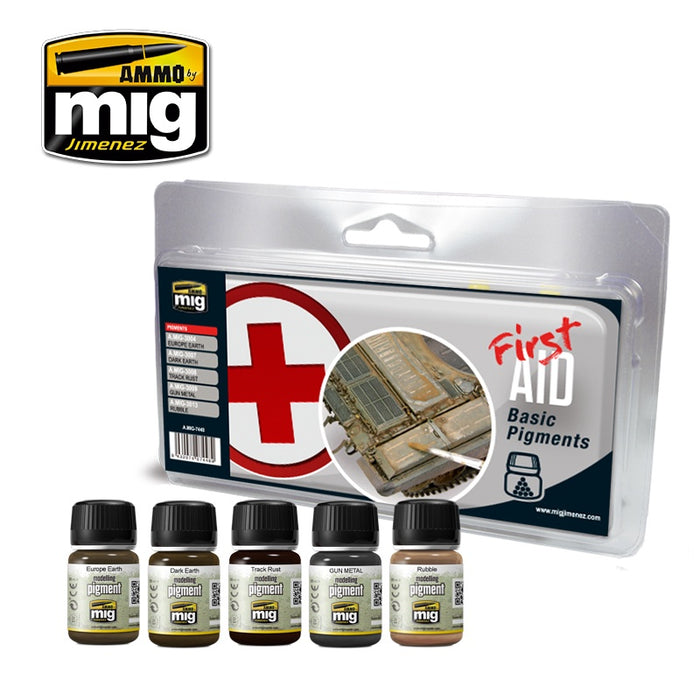 AMMO - 7448 First Aid Basic Pigments