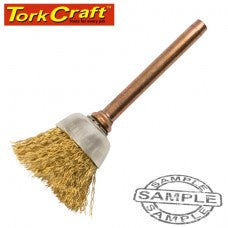 Tork Craft - Mini Brass Brush Cup 12.7mm Dia x 3.2mm Shank