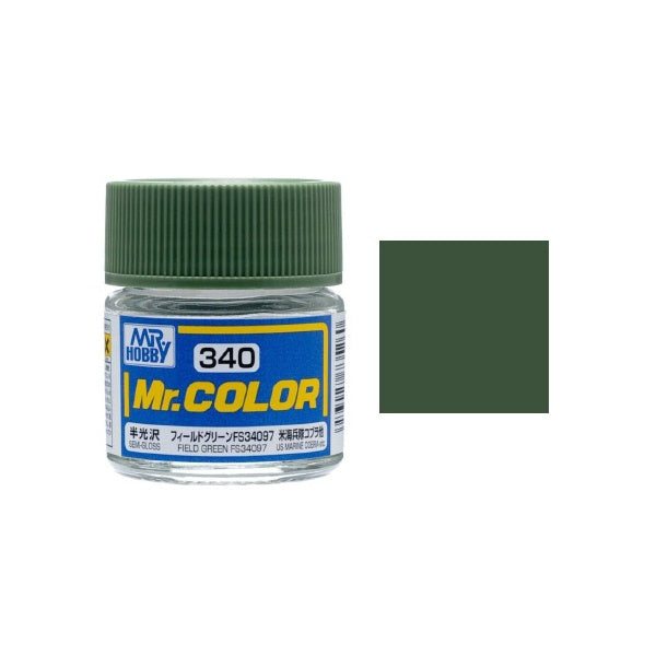 Mr.Color - C340 Field Green FS34097 (Semi-Gloss)