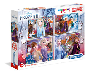 Clementoni - Frozen 2 - (20+60+100+180pcs)
