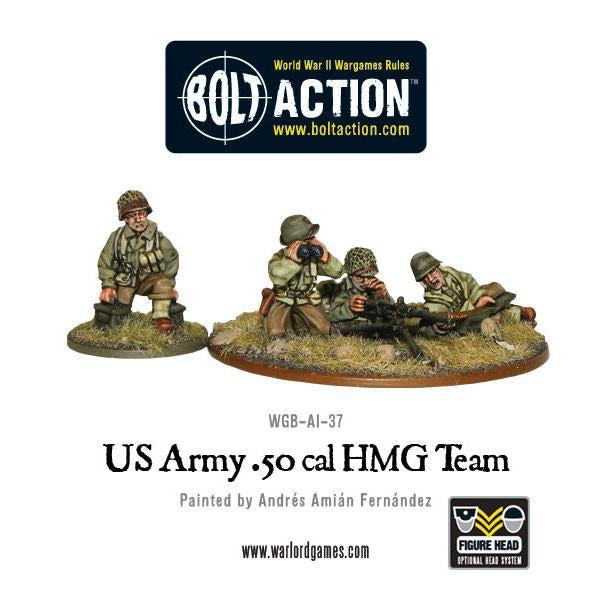 Warlord - Bolt Action  US Army 50 Cal HMG Team