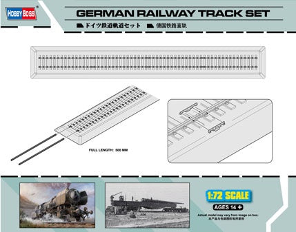 Hobby Boss - 1/72 German Railway Track Set