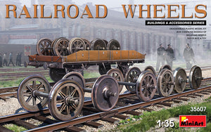 Miniart - 1/35 Railroad Wheels
