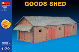 Miniart - 1/72 Goods Shed (Multi Coloured Parts)