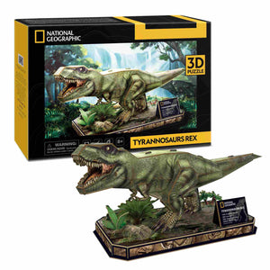 Cubic Fun - Nat Geo - Tyrannosaurus Rex (52pcs) (3D)