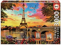 Educa - Sunset In Paris (3000pc)