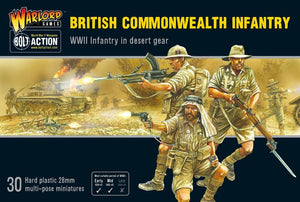 Warlord - Bolt Action  British Commonwealth Infantry (In Desert Gear)