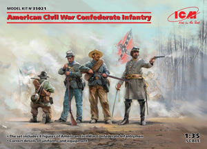ICM - 1/35 Confederate Infantry American Civil War