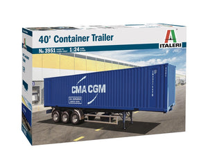 Italeri - 1/24 40' Container Trailer