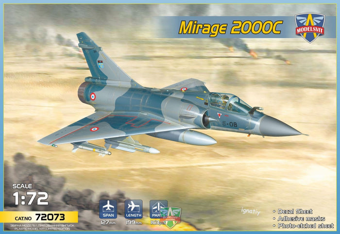 Modelsvit - 1/72 Mirage 2000C