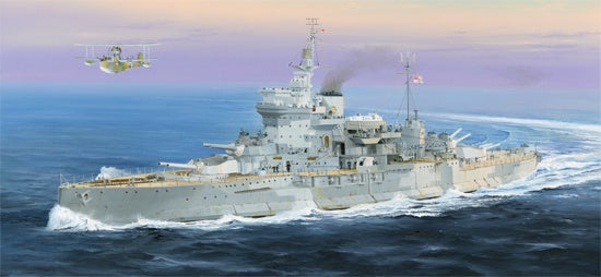 Trumpeter - 1/350 British HMS 'Warspite' Battleship (New Variant)