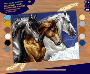 KSG - Paint By Numbers Senior - Wild Horses