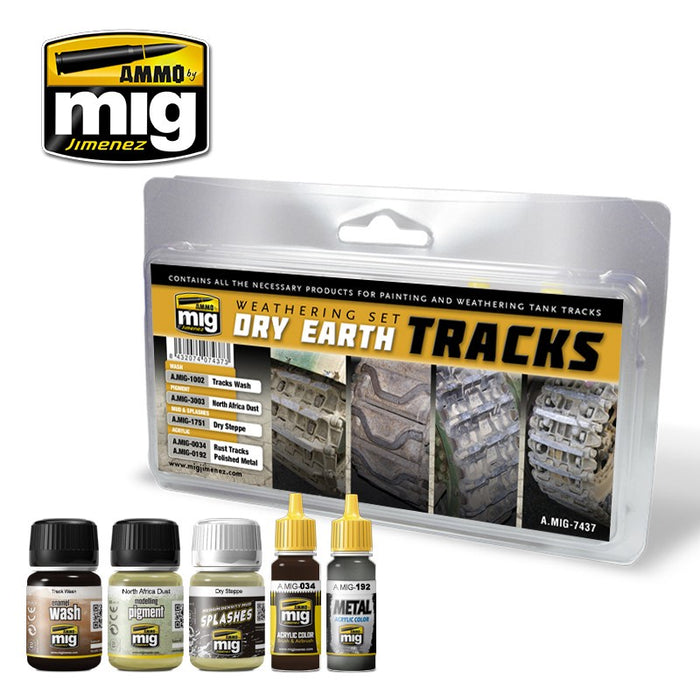 AMMO - 7437 Dry Earth Tracks Set