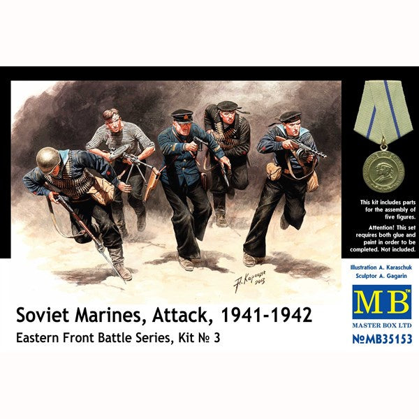 Master Box - 1/35 Soviet Marines Attack 1941-42 Eastern Front