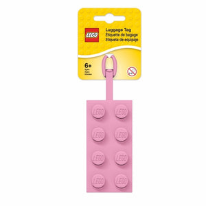 LEGO - 2x4 Pink Luggage Tag