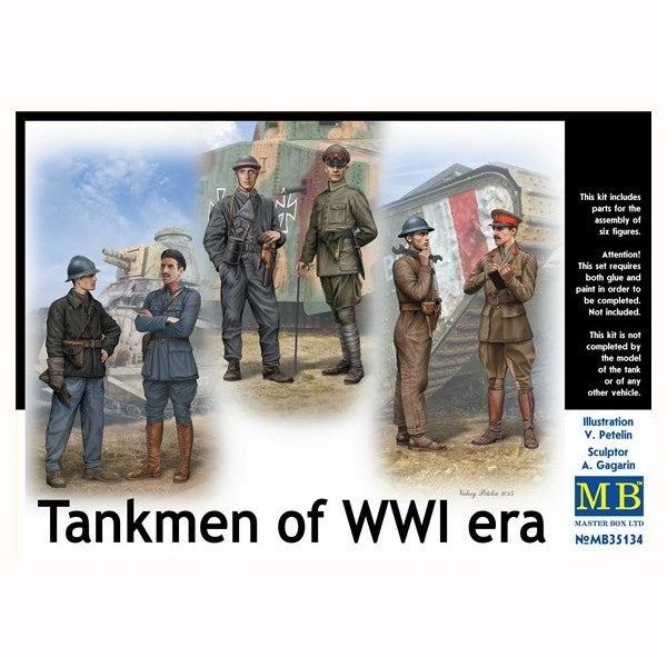 Master Box - 1/35 WWI Tankmen