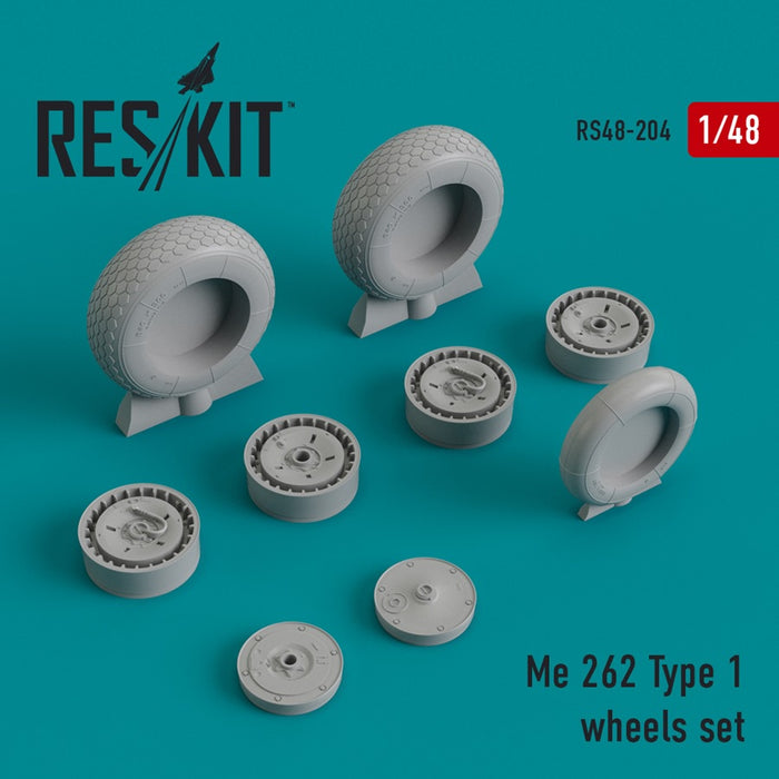 Reskit - 1/48 Me.262 Type 1 Wheels Set (RS48-0204)