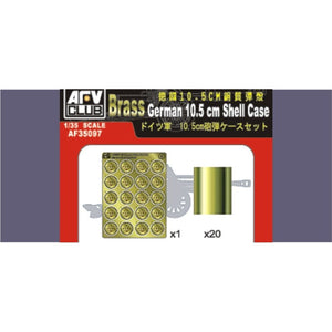 AFV Club - 1/35 10.5cm Shell Case For German 10.5cm leFH18L/28 & 10.5cm Stu42L/28 (Brass)