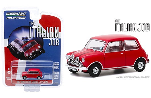 Greenlight - 1/64 Hollywood Series 8 Austin Mini Cooper s1275 1967 (Red)