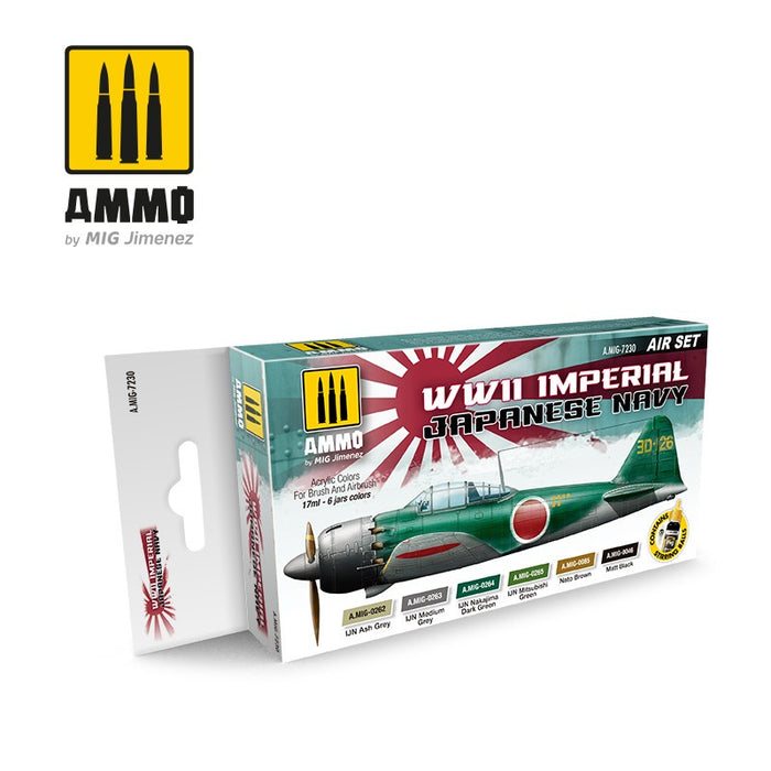 AMMO - 7230 WWII Imperial Japanese Navy (Paint Set)