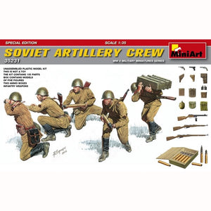 Miniart - 1/35 Soviet Artillery Crew (Special Ed.)