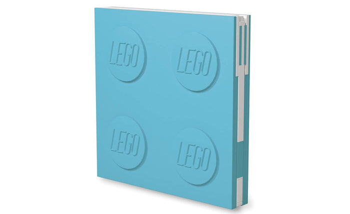 LEGO - 2.0 Locking Notebook with Gel Pen - Azur