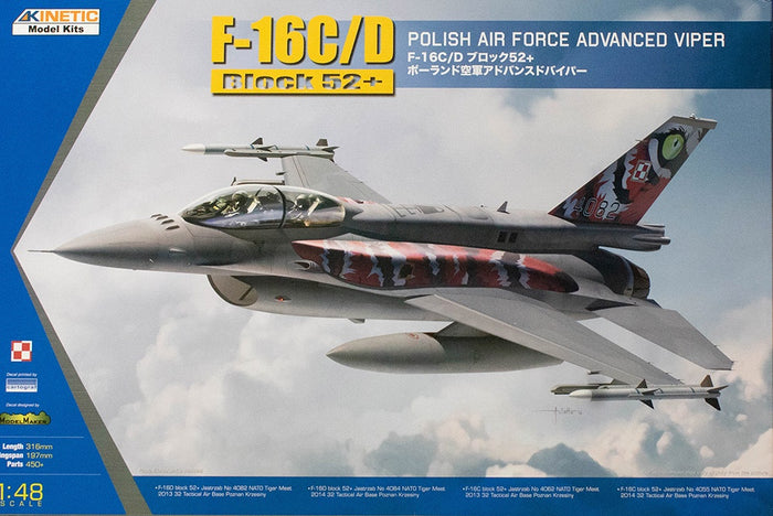 Kinetic - 1/48 F-16C/D Polish Tiger Meet 2013/2014