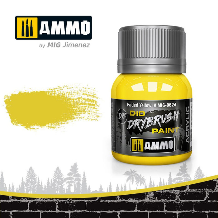 AMMO - 0624 DRYBRUSH Faded Yellow