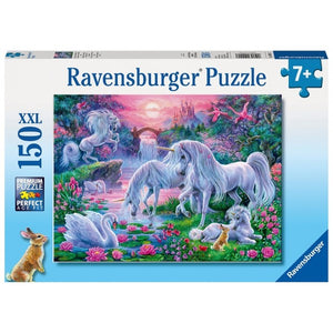 Ravensburger - Unicorns In The Sunset Glow (150pcs) XXL Puzzle