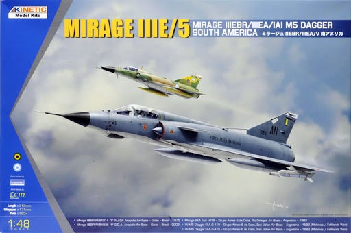 Kinetic - 1/48 South American Mirage III E/V