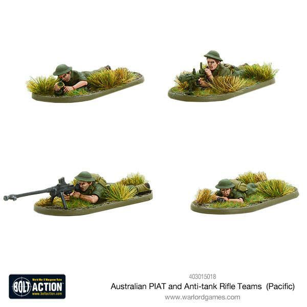 Warlord - Bolt Action  Australian PIAT and Anti-tank Rifle Teams