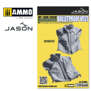 Jason-Studio - 1/35 IDF Tank Crew Bulletproof Vest