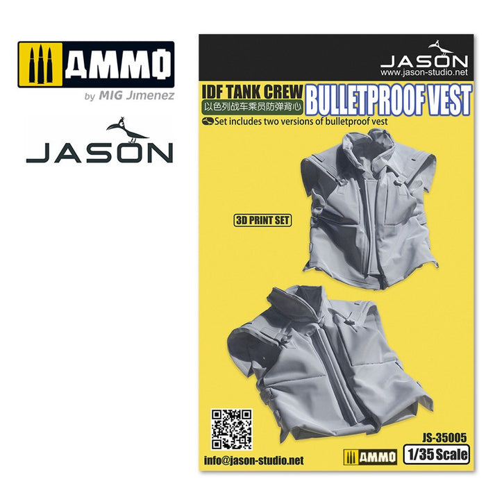 Jason-Studio - 1/35 IDF Tank Crew Bulletproof Vest