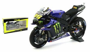 Minichamps - 1/12 Yamaha YZR-M1 Movistar (V. Rossi) MotoGP Test Sepang 2019