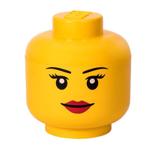 LEGO - Storage Head (Small) - Girl