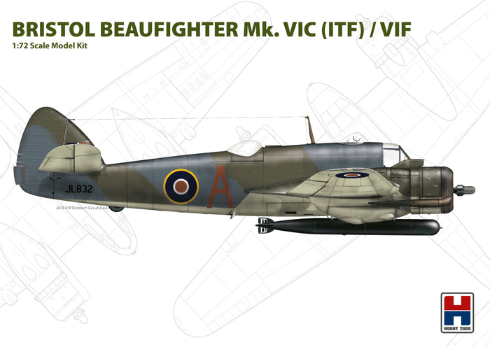 Hobby 2000 - 1/72 Beaufighter MK. VIC (ITF)/VIF