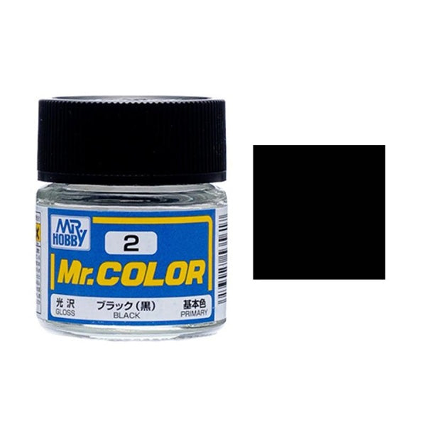 Mr.Color - C2 Black (Gloss) (10ml)