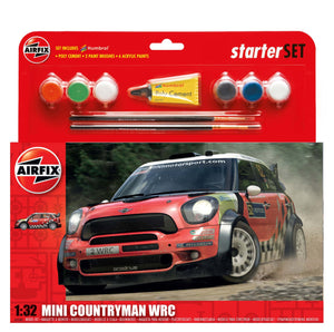 Airfix - 1/32 Mini Countryman WRC (Starter Set Incl.Paint)