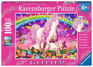 Ravensburger - Horse Dream (100pcs) XXL Glitter Puzzle