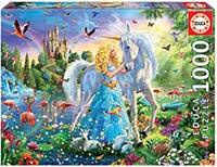 Educa - The Princess And The Unicorn (1000pc)