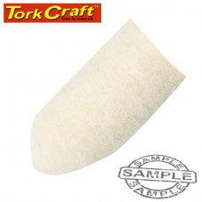 Tork Craft - Mini Felt Polishing Point Bullet 9.5mm Dia x 20mm Shank