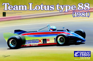 Ebbro - 1/20 Team Lotus Type 88 1981