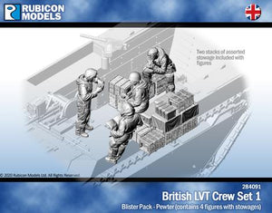 Rubicon Models - 1/56 British LVT Crew Set 1