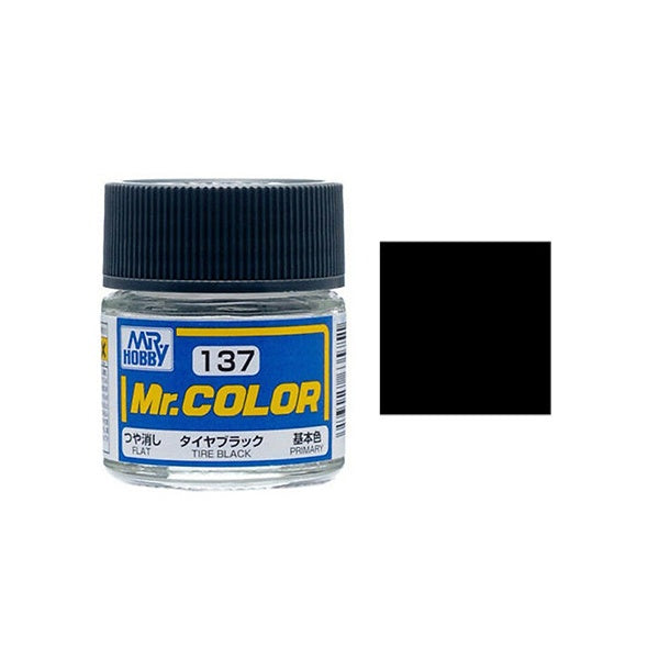 Mr.Color - C137 Tire Black (Flat)