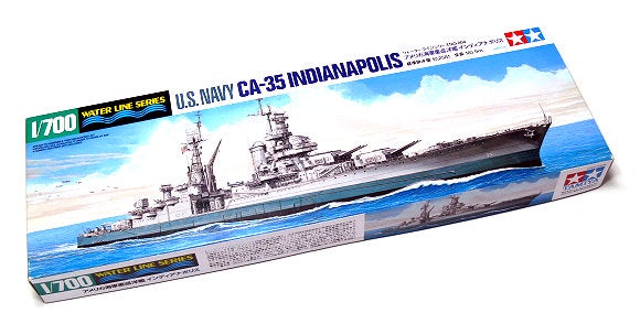 Tamiya - 1/700 US Navy CA-35 Indanapolis