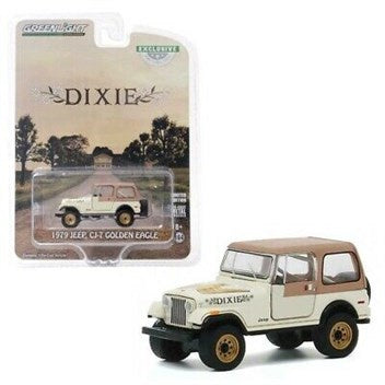 Greenlight - 1/64 Jeep CJ7 Golden Eagle 1979 "Dixie" Hobby Excl 12