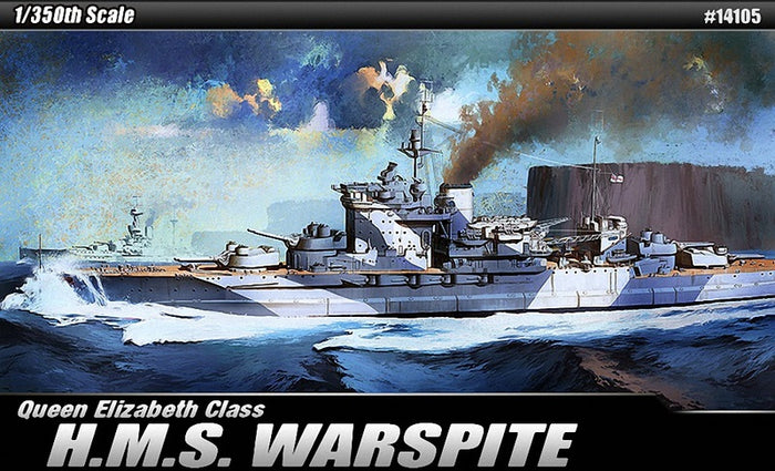 Academy - 1/350 H.M.S. Warspite QE Class