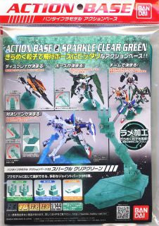 Bandai - Action Base 2 Clear Sparkle Green